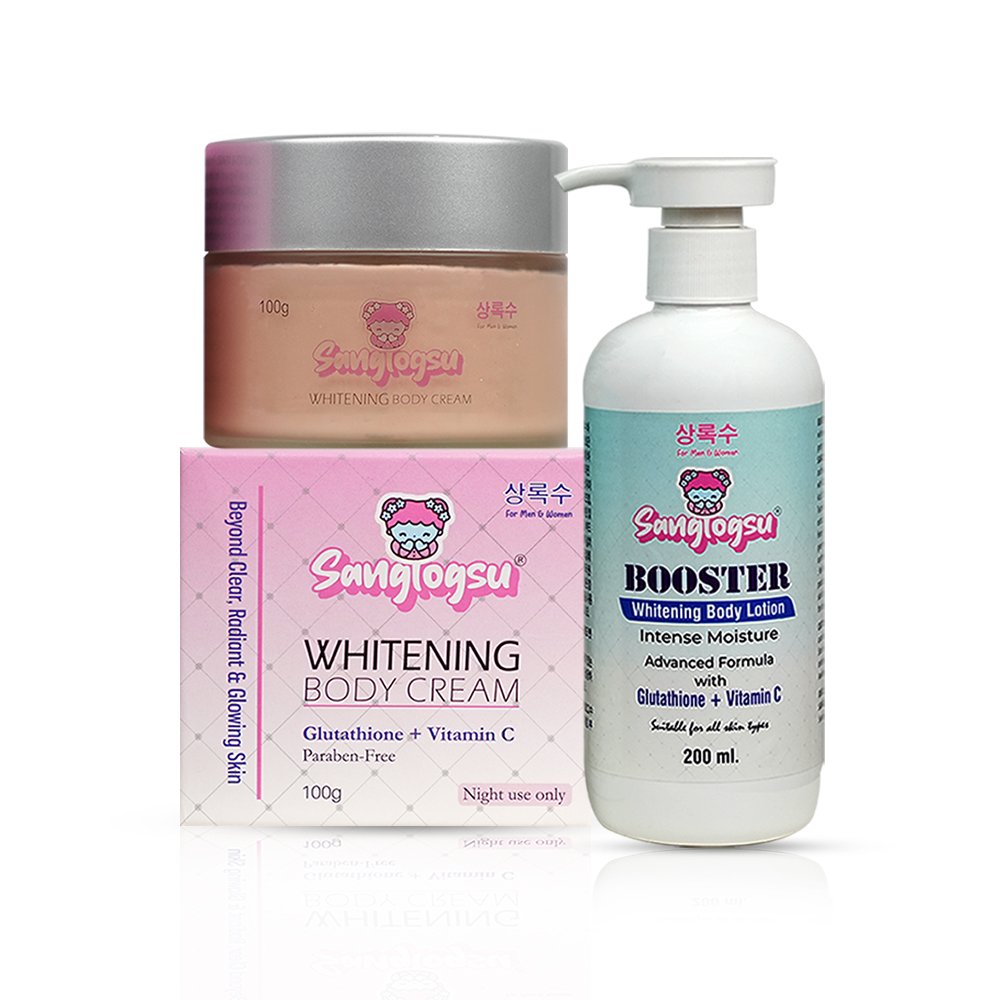 SANGLOGSU Body Whitening Booster Lotion & Body Whitening Cream